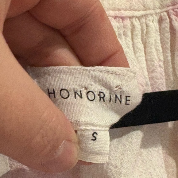 Honorine Cotton Tie-Dye Paola Dress in Pink & White Size Small - Picture 6 of 7